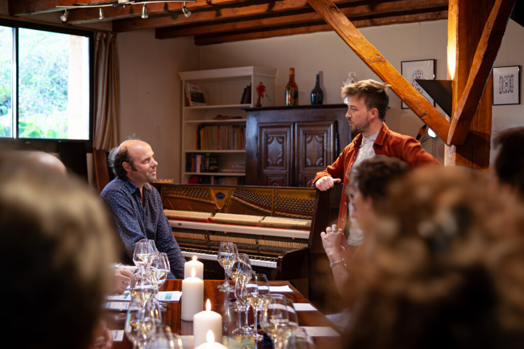 Dégustation Musicale Accord Tannique Romain Danzanvilliers (c) Clément Servat